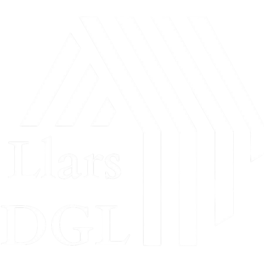 Logo Llars DGL en blanco
